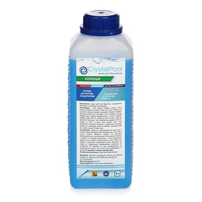 альгицид crystal pool ultra liquid - 1 л. Crystal Pool (Германия) химия для бассейна