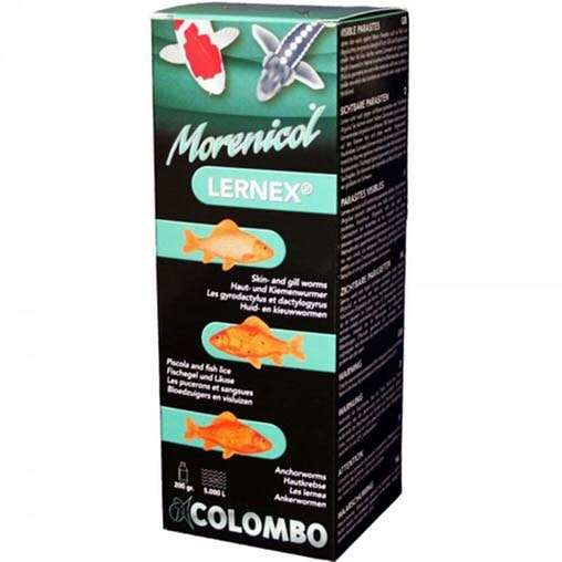 Colombo Lernex, 0,8kg (Средство от кожных и жаберных червей, писколы и рыбных вшей, а также якорных червей)