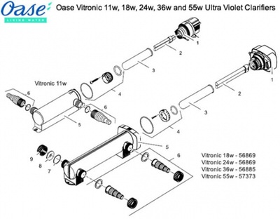 уф-стерилизатор для пруда oase vitronic 36w Oase (Германия) уф-стерилизаторы