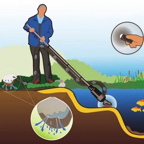 Прудовый илосос Jebao Pond Cleaner PC-1