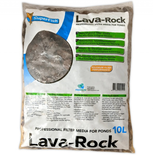 Фильтрующий наполнитель, лава SuperFish Filter Lava, 10L