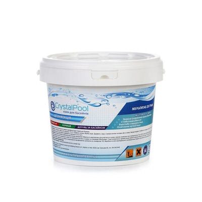 мульти таб crystal pool - 5 кг (табл. 20 гр) Crystal Pool (Германия) химия для бассейна
