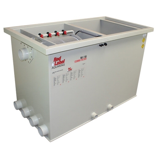 комбинированный барабанный фильтр для пруда (узв) aquaking  red label combi drum filter 50/55 AquaKing (Нидерланды) барабанные фильтры