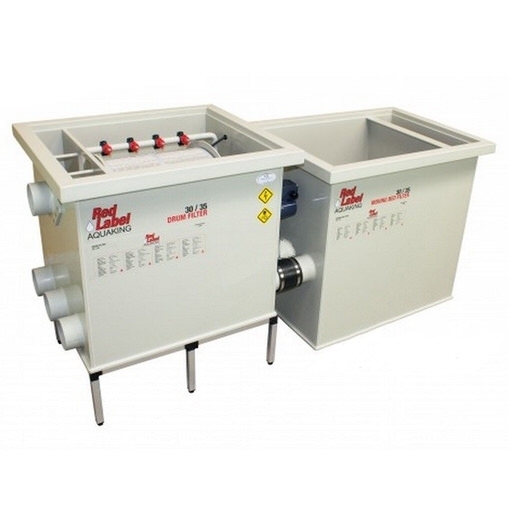 биологический фильтр для пруда (узв) aquaking red label moving bed filter 30/35 AquaKing (Нидерланды) барабанные фильтры