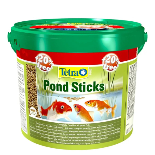 Корм для рыб TetraPond Sticks - 10л/1200 гр + 20% подарок