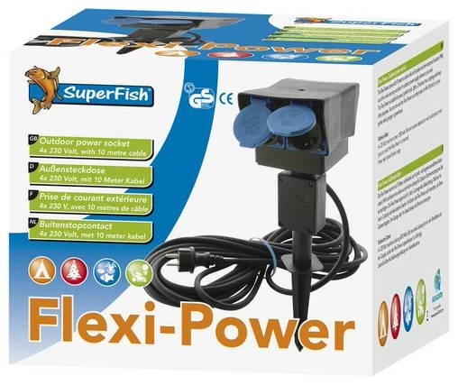 Садовая розетка SuperFish Flexi Power
