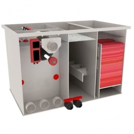 Барабанный фильтр для пруда (УЗВ) AquaKing Red Label Combi Filter Basic 2 XL