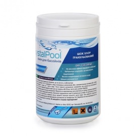 хлор-шок crystal pool dry chlorine granules - 1 кг Crystal Pool (Германия) химия для бассейна
