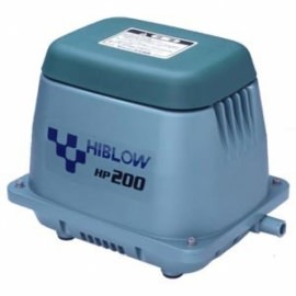 компрессор для пруда, hiblow hp-200 Techno Takatsuki Co., LTD (Япония) aэраторы для пруда