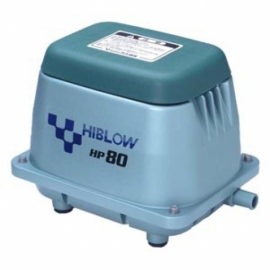 компрессор для пруда, hiblow hp-80 Techno Takatsuki Co., LTD (Япония) aэраторы для пруда