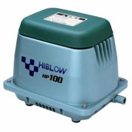 компрессор для пруда, hiblow hp-100 Techno Takatsuki Co., LTD (Япония) aэраторы для пруда