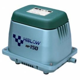 компрессор для пруда, hiblow hp-150 Techno Takatsuki Co., LTD (Япония) aэраторы для пруда
