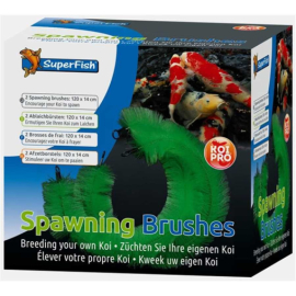 Комплект щёток для нереста SuperFish Koi Pro Spawning Brush 120 х 14 см х 2 шт