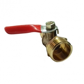 Краник для распылителя Aquaking на 1 выход (латунь), 1/2" x 10