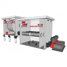 биологический фильтр для пруда (узв) aquaking red label moving bed filter 30/35 AquaKing (Нидерланды) барабанные фильтры