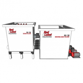 биологический фильтр для пруда (узв) aquaking red label moving bed filter 50/55 AquaKing (Нидерланды) барабанные фильтры