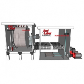 биологический фильтр для пруда (узв) aquaking red label moving bed filter 50/55 AquaKing (Нидерланды) барабанные фильтры