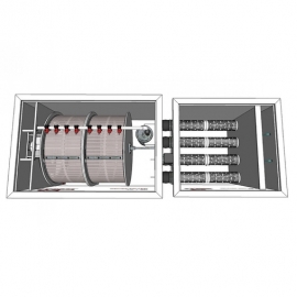 биологический фильтр для пруда (узв) aquaking red label moving bed filter 75/80 AquaKing (Нидерланды) барабанные фильтры