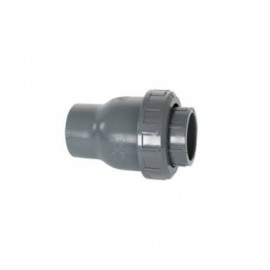 Зворотний клапан пружинний ПВХ Coraplax - D 32 мм