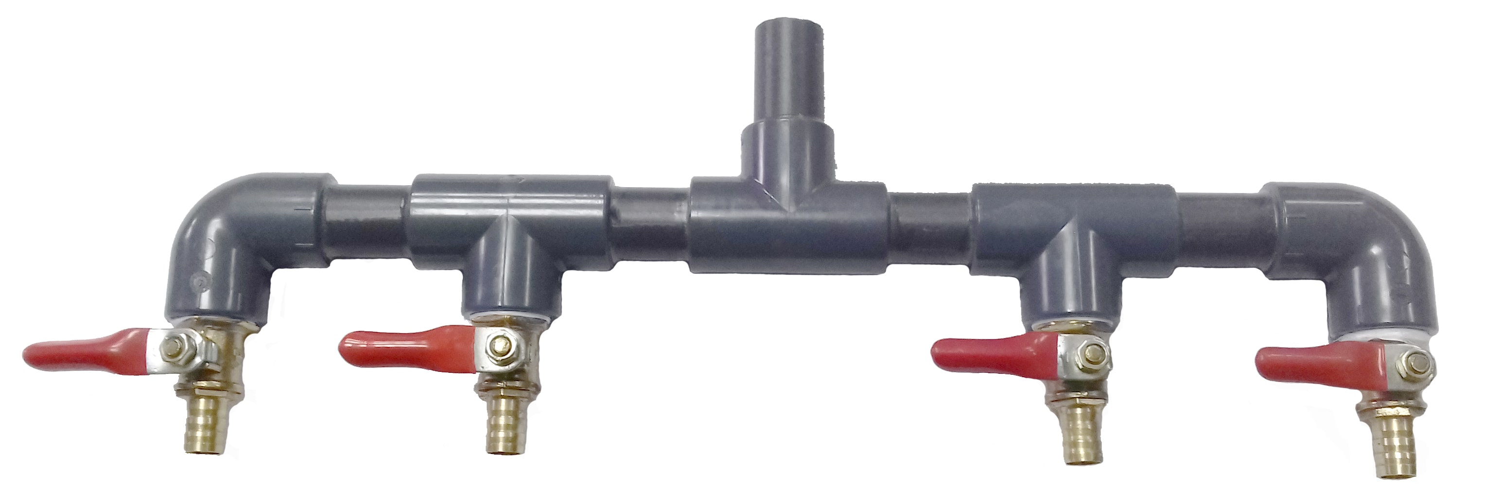 Kran1_2x10_4 Краник для распылителя Aquaking на 1 выход (латунь), 1/2" x 10, KA_1210 - Интернет магазин Аквашоп