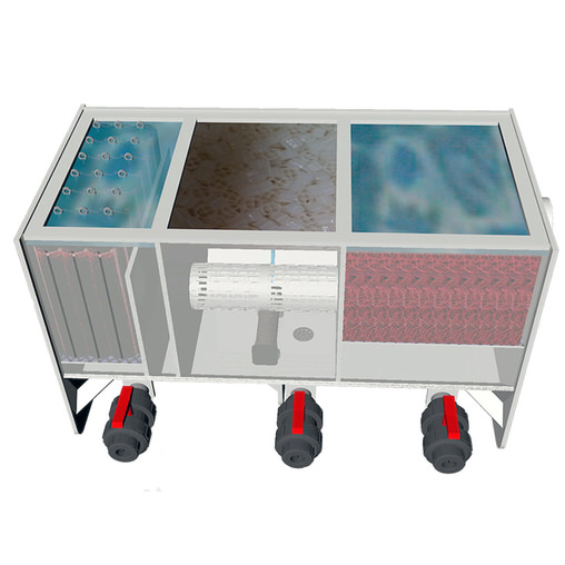 AquaKing-Red-Label-3-Chamber-Filter-9000_5 Проточный фильтр для пруда Aquanova NUB-25000, NUB-25000 - Интернет магазин Аквашоп